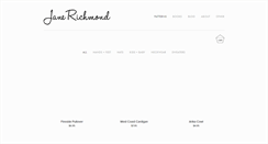 Desktop Screenshot of janerichmond.com
